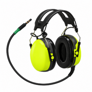 Headset with EO Male Connector